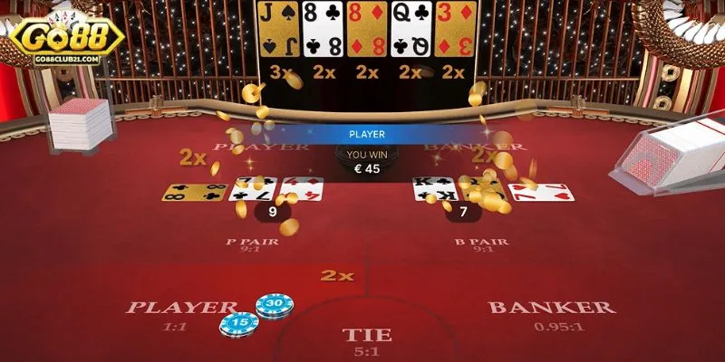 Bí kíp cá cược đỉnh cảo trong game bài baccarat Go88