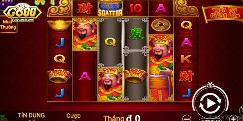 Sức cuốn hút của slot thần tài Go88